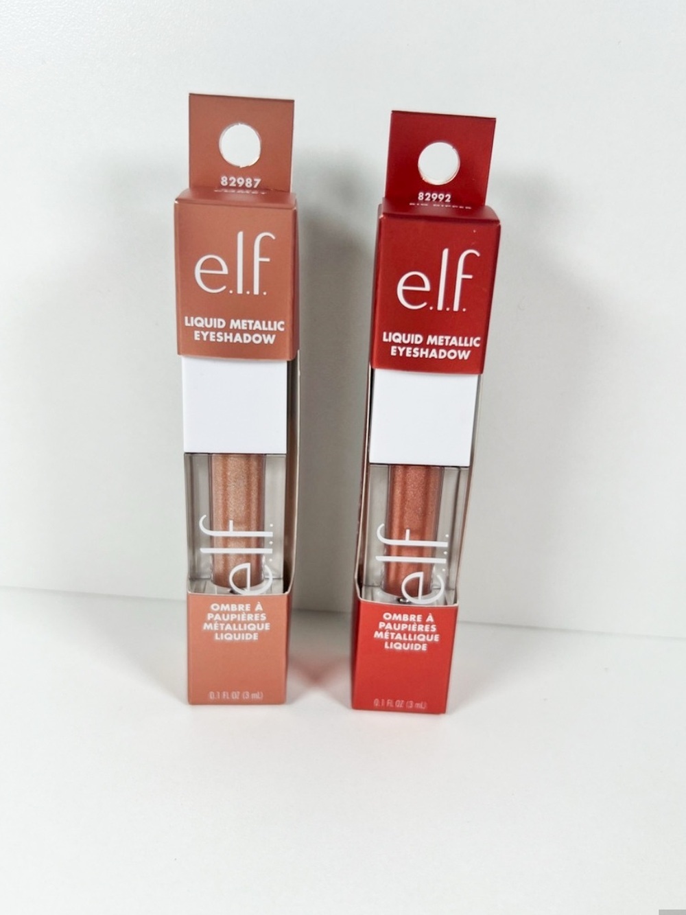 NIB e.l.f. Liquid Metallic Eyeshadow Duo Comet & Big Dipper | Long-Wear Shimmer